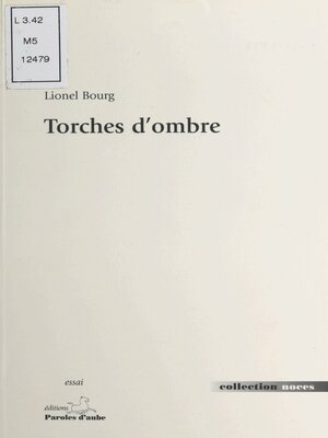 cover image of Torches d'ombres